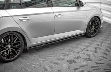Накладки на пороги Maxton Skoda Fabia Mk3 - фото My Tuning Lab
