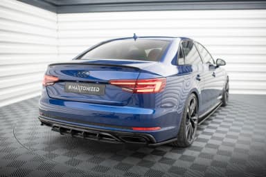 Задній дифузор Street Pro Maxton Audi A4 Competition B9 - фото My Tuning Lab
