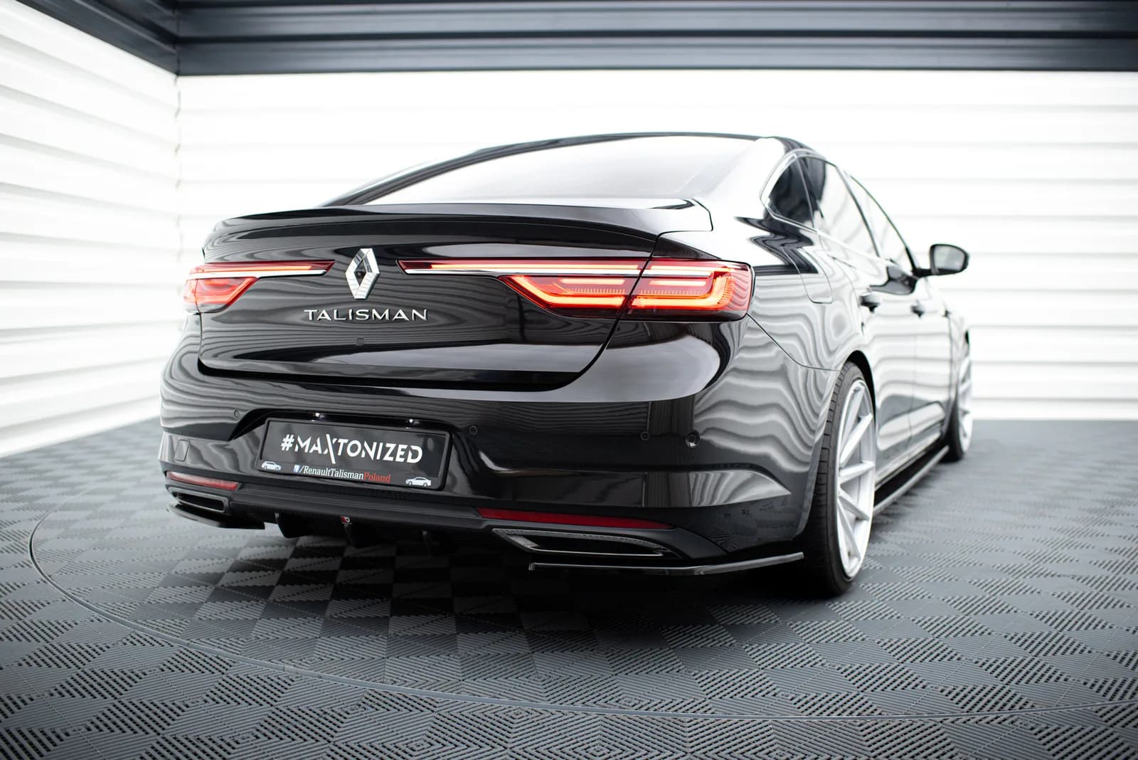 Задні сплітери Boczne Maxton Renault Talisman - фото My Tuning Lab