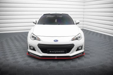 Передній сплітер V.3 Maxton Subaru BRZ - фото My Tuning Lab