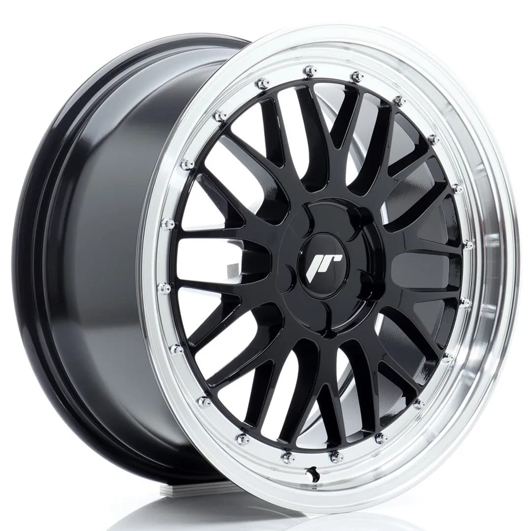 Легкосплавний диск 18" Japan Racing JR23 18x8,5 ET35 5x120 глянцевий чорний - фото My Tuning Lab