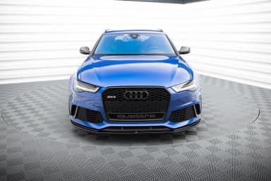 Передній дифузор V.1 Maxton Audi RS6 C7 / C7 Facelift - фото My Tuning Lab