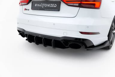 Задній дифузор Street Pro V.2 Maxton Audi RS3 Sedan 8V Facelift - фото My Tuning Lab