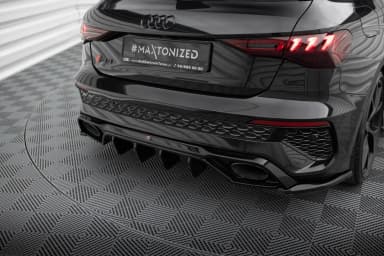 Задні сплітери Boczne V.2 Maxton Audi RS3 Sportback 8Y - фото My Tuning Lab