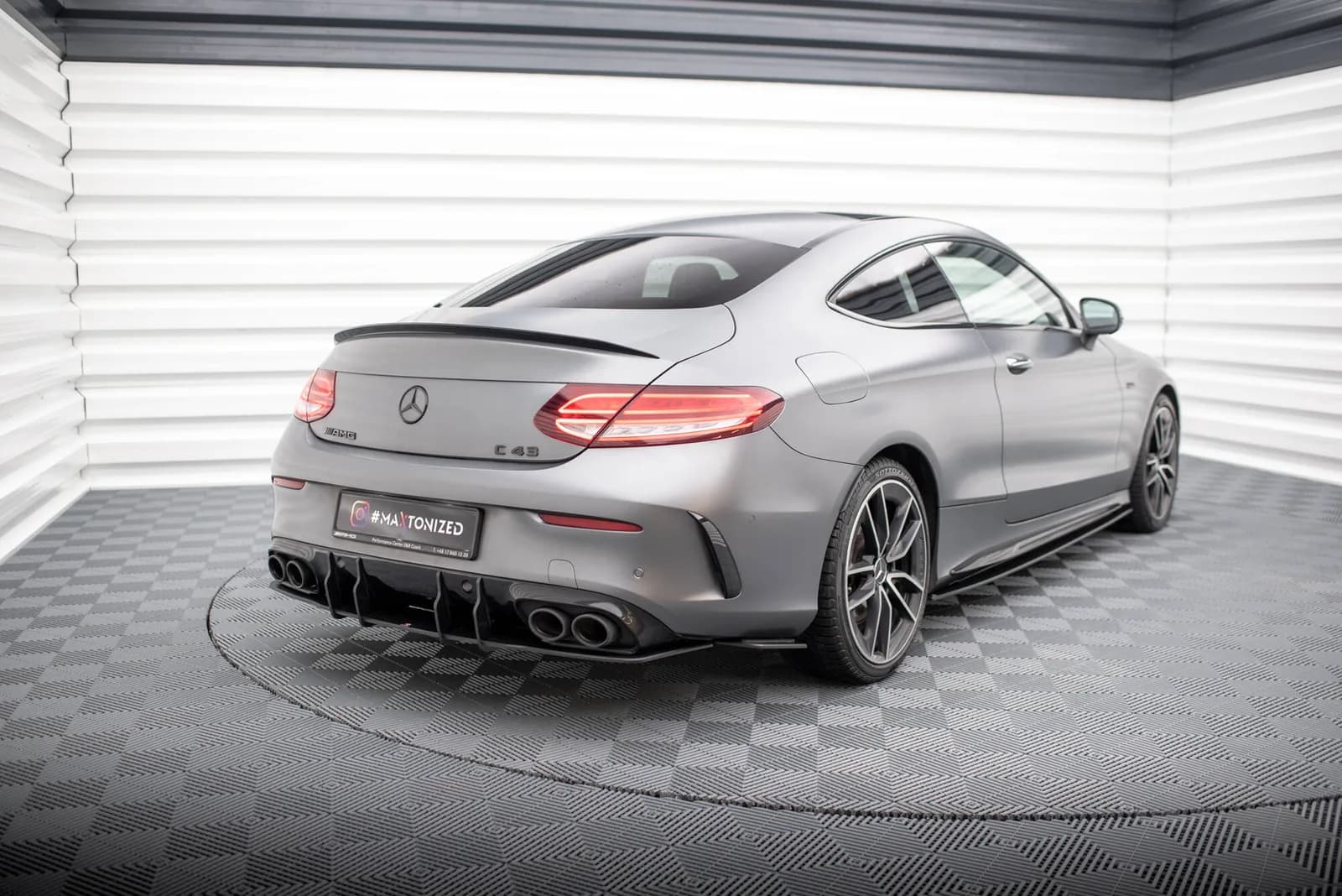 Задні сплітери Boczne Street Pro Maxton Mercedes-AMG C43 Coupe / Cabrio C205 Facelift / A205 Facelift - фото My Tuning Lab
