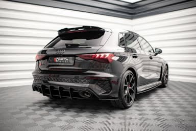 Задній дифузор Street Pro Maxton Audi RS3 Sportback 8Y - фото My Tuning Lab