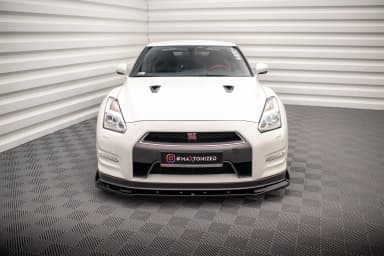 Передній сплітер + Flaps Maxton Nissan GTR R35 Facelift - фото My Tuning Lab