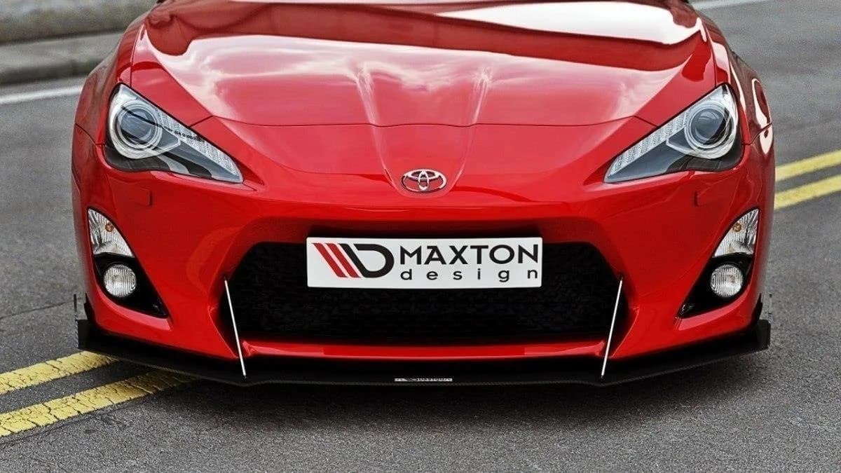 Передній сплітер Racing Maxton Toyota GT86 (ze skrzydłami) - фото My Tuning Lab