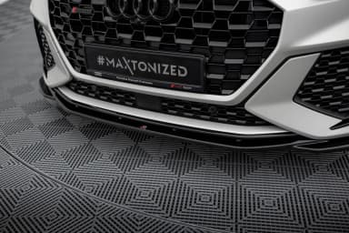 Передній сплітер V.2 Maxton Audi RSQ3 Sportback / SUV F3 - фото My Tuning Lab