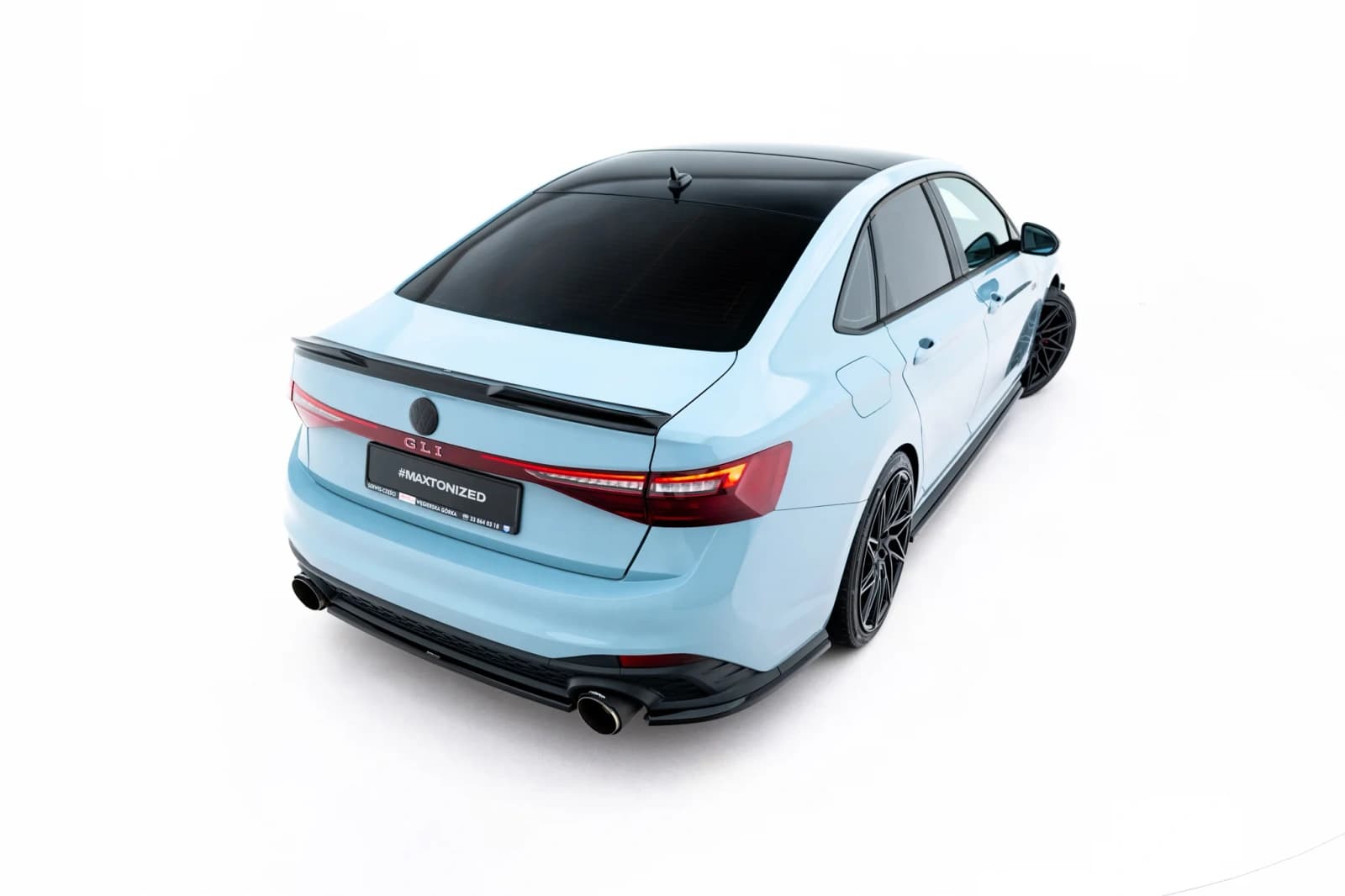 3D спойлер Maxton Volkswagen Jetta GLI Mk7 Facelift 2 - фото My Tuning Lab