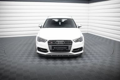 Передній сплітер V.1 Maxton Audi S3 / A3 S-Line Sportback / Hatchback 8V - фото My Tuning Lab