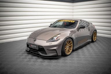 Накладки на пороги Street Pro Maxton Nissan 370Z Nismo Facelift - фото My Tuning Lab