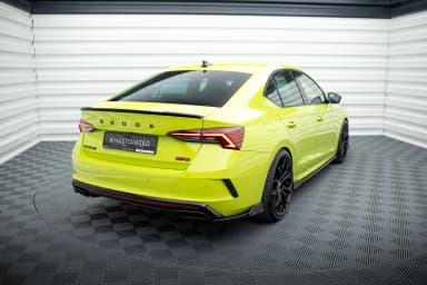 Задні сплітери Boczne V.2 + Flaps Maxton Skoda Octavia RS Combi / Liftback Mk4 / Mk4 Facelift - фото My Tuning Lab