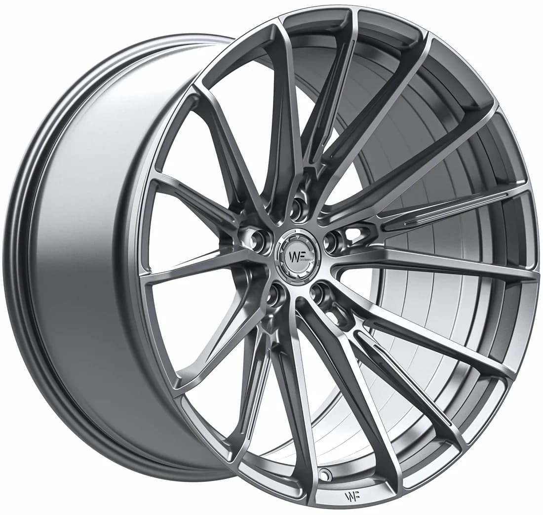 Легкосплавний диск 20" Wheelforce CF.4-FFR 20x10,5 ET26 5x112 Gloss Steel - фото My Tuning Lab