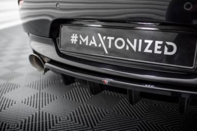 Задній центральний сплітер з дифузором Maxton BMW Z4 M-пакет E89 Facelift - фото My Tuning Lab