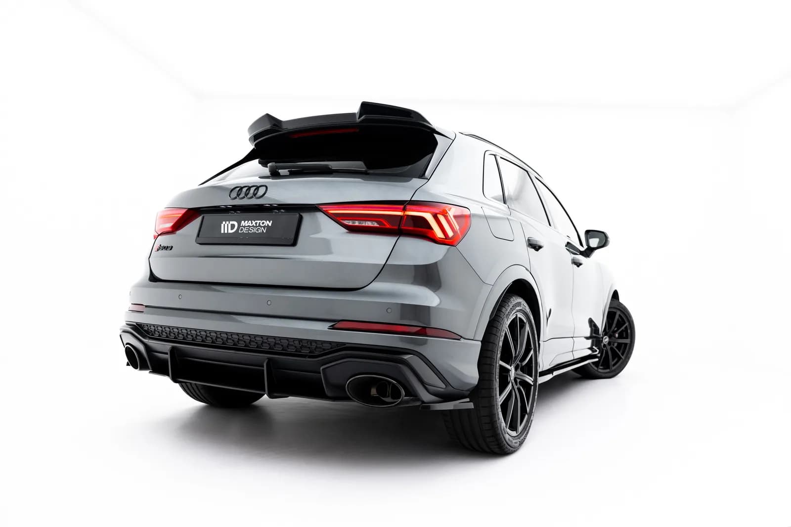 Задній дифузор Street Pro Maxton Audi RSQ3 Sportback / SUV F3 - фото My Tuning Lab