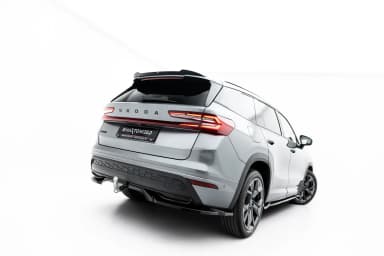 Задній сплітер (Z Dyfuzorem) Maxton Skoda Kodiaq Sportline Mk2 - фото My Tuning Lab
