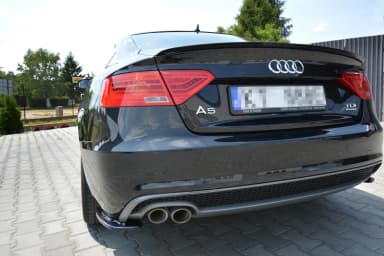 Спойлер Maxton Audi A5 Sportback S-Line 8T Facelift - фото My Tuning Lab
