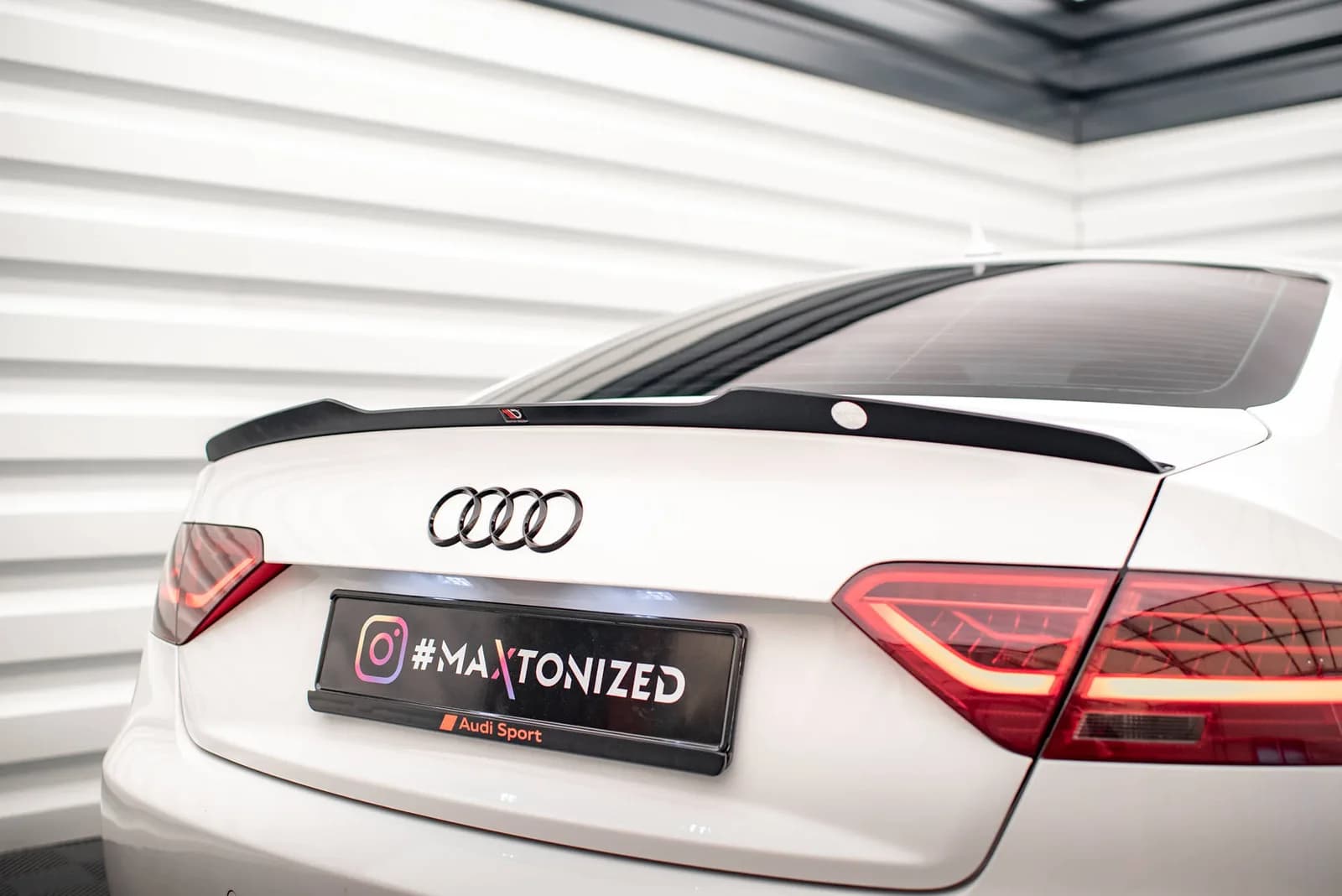Продовження спойлера Maxton Audi A5 Coupe 8T - фото My Tuning Lab