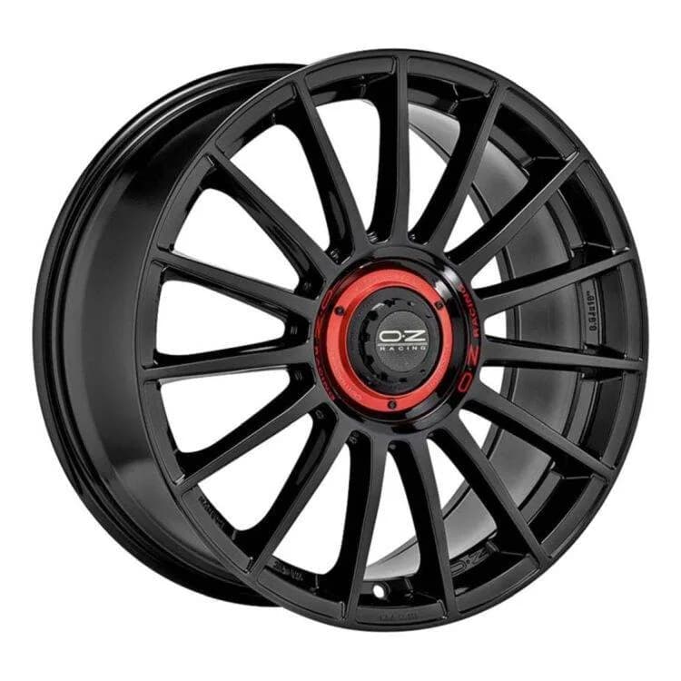 Легкосплавний диск 19" OZ Superturismo Evoluzione 19x8,5 ET38 5x112 глянцевий чорний - фото My Tuning Lab