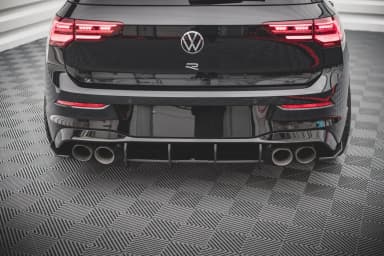 Задній дифузор Street Pro Maxton Volkswagen Golf R Mk8 - фото My Tuning Lab