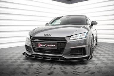 Передній сплітер Street Pro + Flaps Maxton Audi TT S / S-Line 8S - фото My Tuning Lab