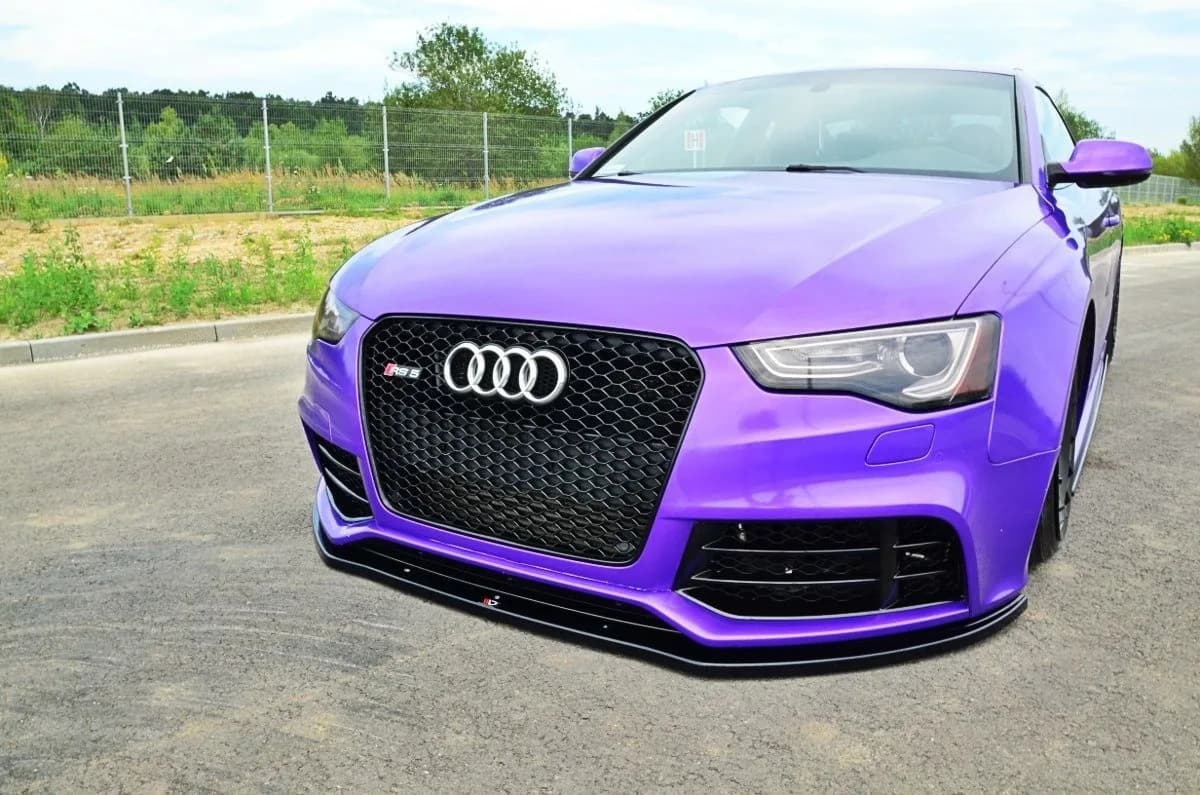 Передній сплітер Maxton Audi RS5 8T / 8T FL - фото My Tuning Lab