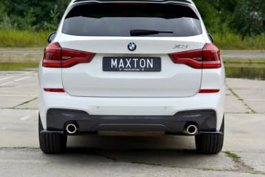 Задні сплітери boczne Maxton BMW X3 G01 M-пакет (чорний глянець) - фото My Tuning Lab