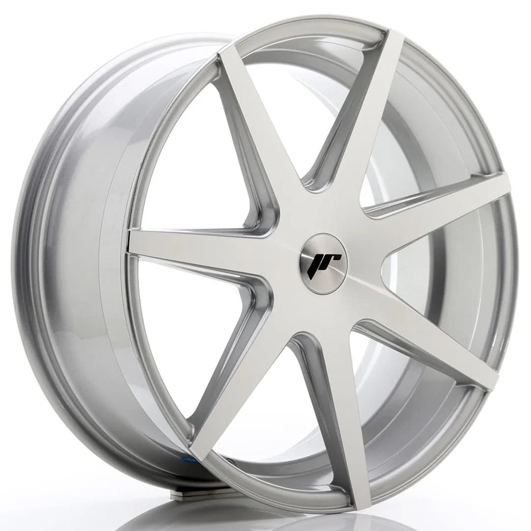 Легкосплавний диск 20" Japan Racing JR20 20x8,5 ET35 5x120 срібний з фрезеруванням - фото My Tuning Lab