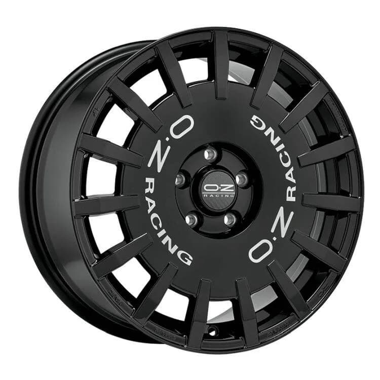 Легкосплавний диск 17" OZ Rally Racing 17x7 ET45 5x114,3 глянцевий чорний - фото My Tuning Lab