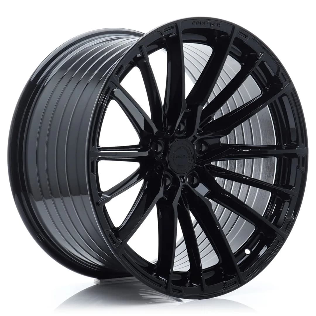 Легкосплавний диск 19" Concaver CVR7 19x8,5 ET35 5x120 платиновий чорний - фото My Tuning Lab