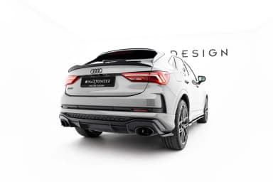 Продовження спойлера Maxton Audi RSQ3 / Q3 Sportback / Q3 S-Line Sportback F3 - фото My Tuning Lab