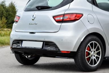 Задні сплітери boczne Maxton Renault Clio MK4 (чорний глянець) - фото My Tuning Lab