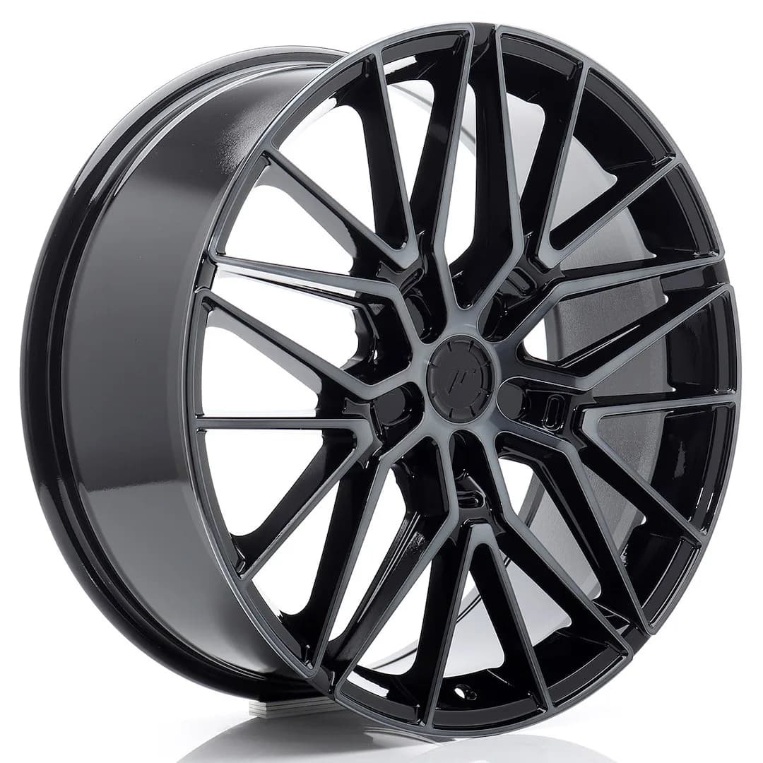 Легкосплавний диск 20" Japan Racing JR38 20x8,5 ET35 5x120 чорний Machined - фото My Tuning Lab