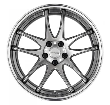 Легкосплавний диск 19" Work Wheels Work Emotion CR-2P 19x11,5 BLANK срібний (GTS) - фото My Tuning Lab