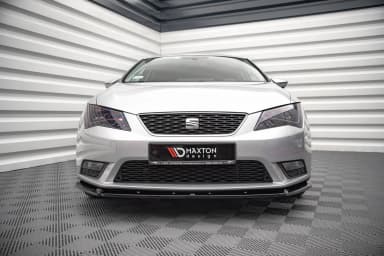 Передній сплітер V.1 Maxton Seat Leon Mk3 - фото My Tuning Lab