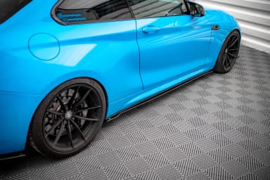 Накладки на пороги Street Pro Maxton BMW M2 F87 - фото My Tuning Lab
