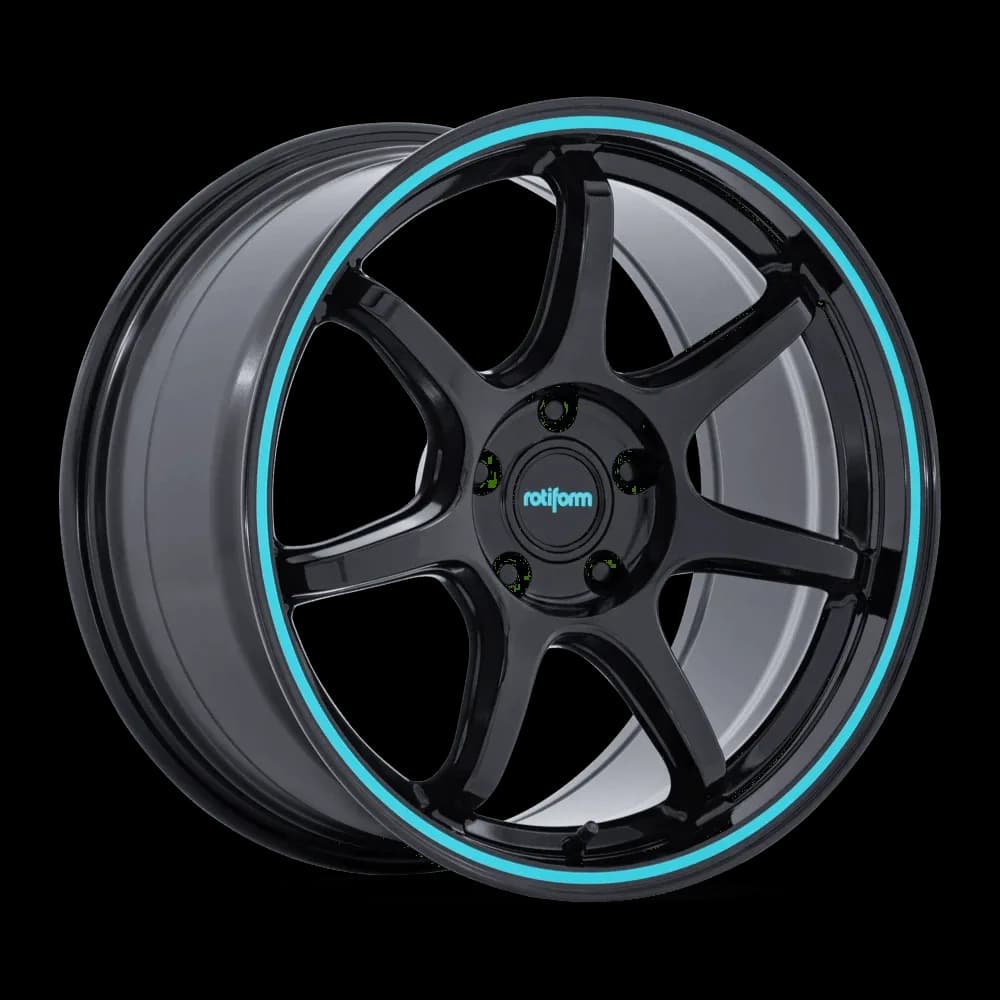 Легкосплавний диск 19" Rotiform RC208 BPU 19x9,5 ET40 5x100 глянцевий чорний - фото My Tuning Lab