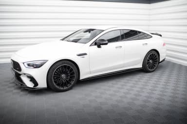 Накладки на пороги Maxton Mercedes-AMG GT 43 4 Door Coupe V8 Styling Package X290 - фото My Tuning Lab
