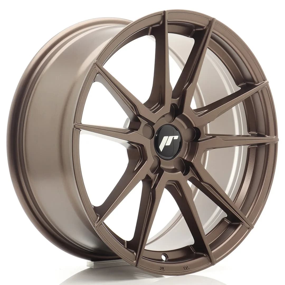 Легкосплавний диск 18" Japan Racing JR21 18x8,5 ET41 5x112 Matt бронза - фото My Tuning Lab