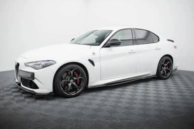 Накладки на пороги Maxton Alfa Romeo Giulia Quadrifoglio - фото My Tuning Lab