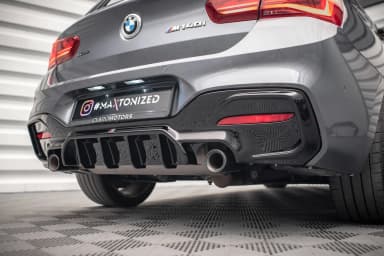 Дифузор Maxton Design Задня накладка Bmw 1 F20/ F21 Facelift M-Power - фото My Tuning Lab