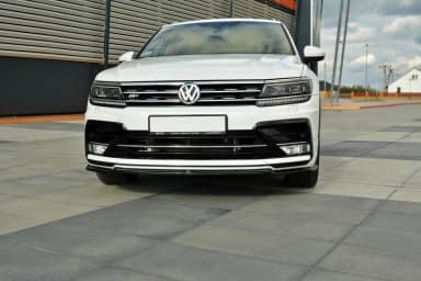 Maxton Design Передній сплітер VW Tiguan Mk2 R-Line - фото My Tuning Lab