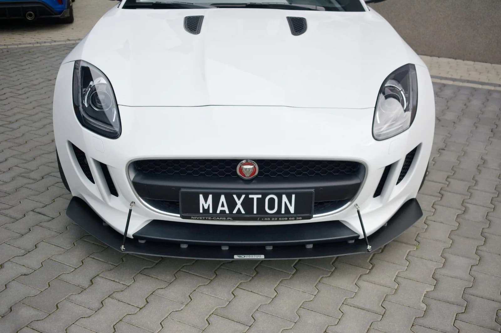 Maxton Design Передній сплітер RACING JAGUAR F-TYPE X152 - фото My Tuning Lab