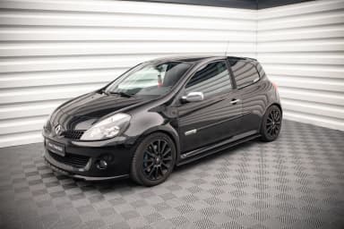 Накладки на пороги Maxton Renault Clio MK3 RS - фото My Tuning Lab