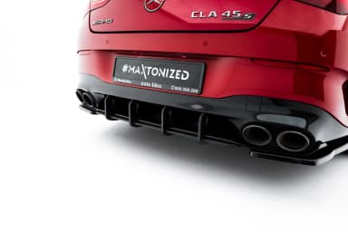 Задній дифузор Street Pro Maxton Mercedes-AMG CLA 35 / 45 Aero C118 - фото My Tuning Lab
