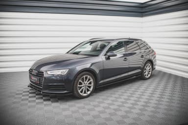 Накладки на пороги Maxton Audi A4 B9 - фото My Tuning Lab