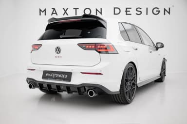 Задня накладка V.3 Maxton Volkswagen Golf GTI Mk8 - фото My Tuning Lab