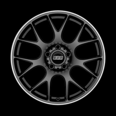 Легкосплавний диск 20" BBS CH-R 20x8,5 ET40 5x112 чорний сатиновий - фото My Tuning Lab