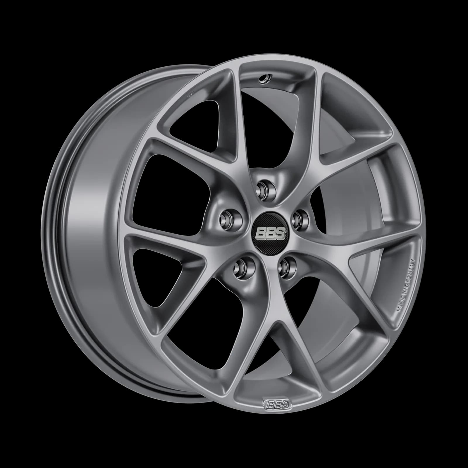 Легкосплавний диск 16" BBS SR 16x7 ET36 5x120 Himalaya Grey сатиновий - фото My Tuning Lab